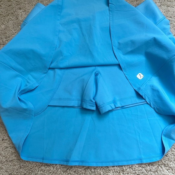 NWT PWRShape Solid Woven Skirt sz Medium (267) - Picture 7 of 7